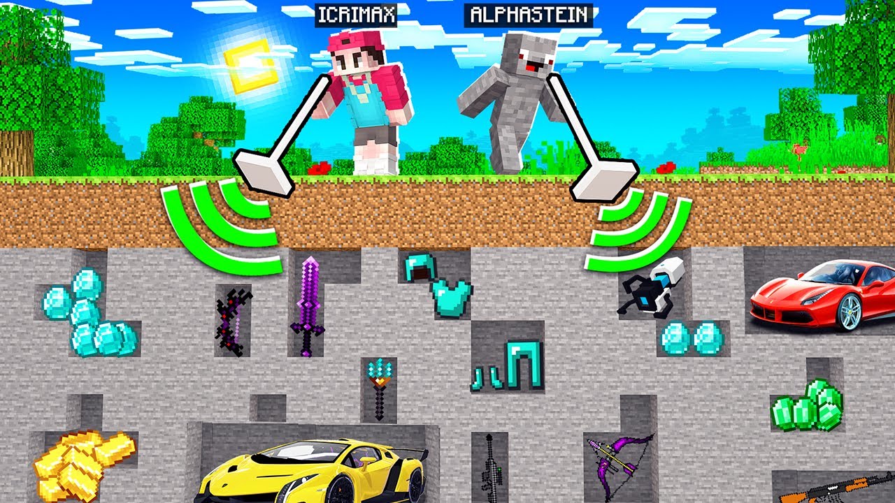 Welcher YOUTUBER findet den OP SCHATZ in Minecraft!