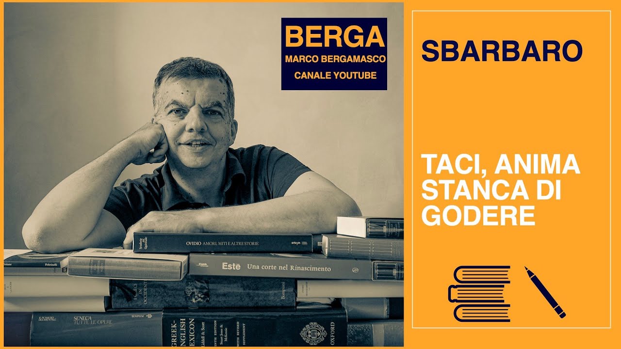 Sbarbaro, Taci, anima stanca di godere