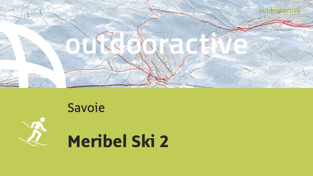 Flyover video: Meribel Ski 2