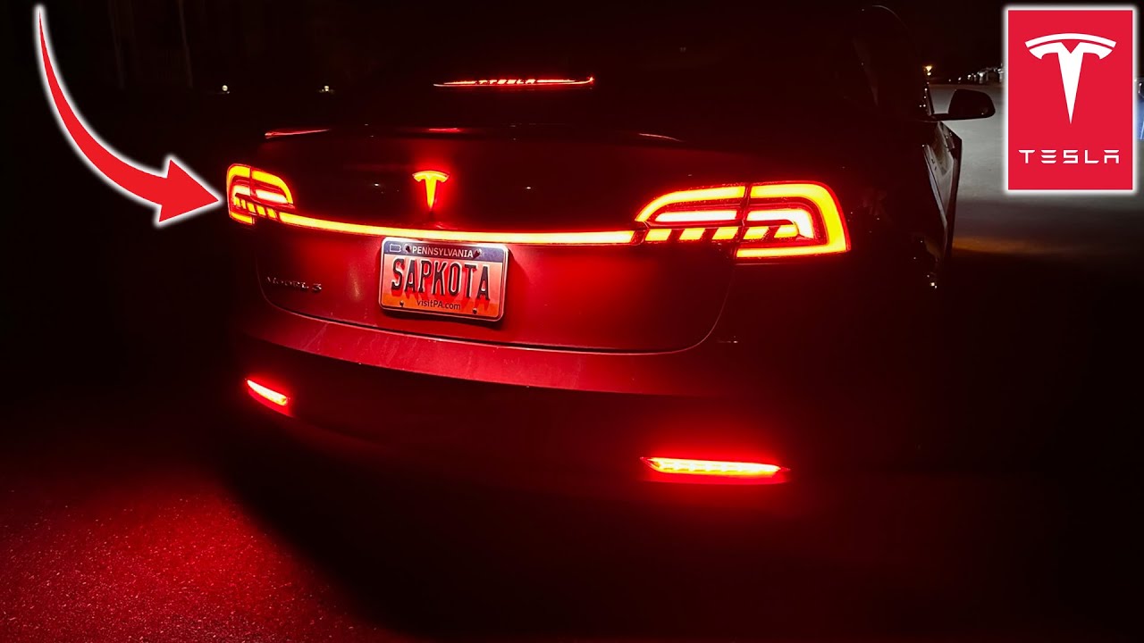 Tesla Model 3/Y Cyber Tail Lights - Best Accessory for 2023