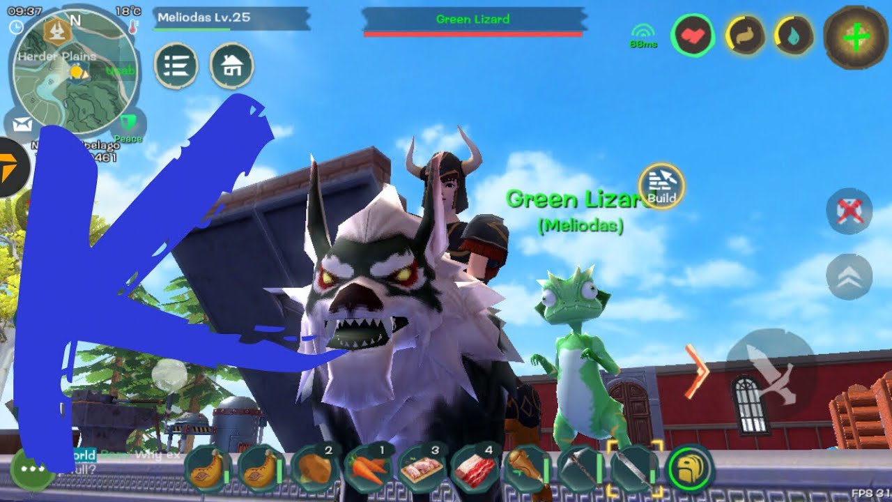 TAMING A WOLF AND A LIZARD | MOBILE | UTOPIA ORIGIN |