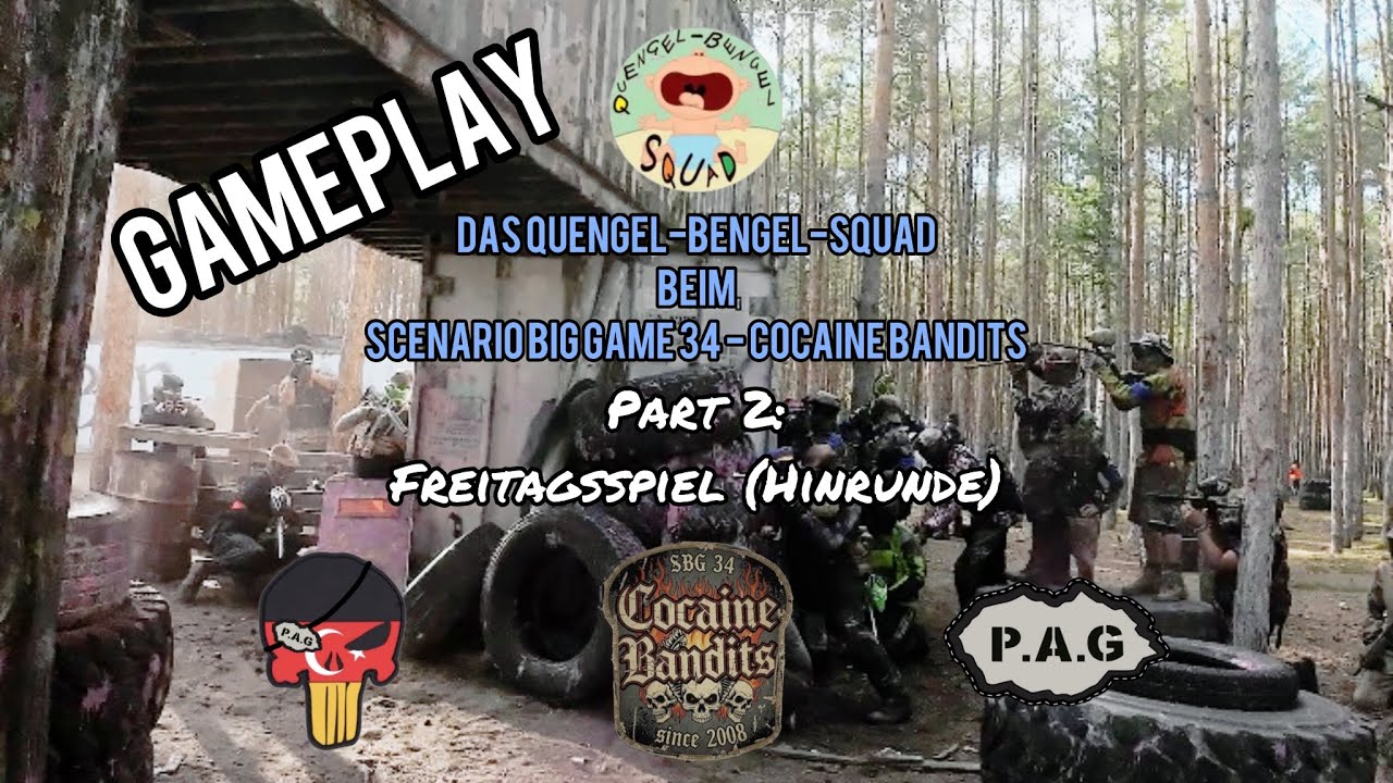 PAG-Doku: Das QBS beim SBG 34 - Cocaine Bandits | Part 2 Freitagsspiel (Hinrunde)