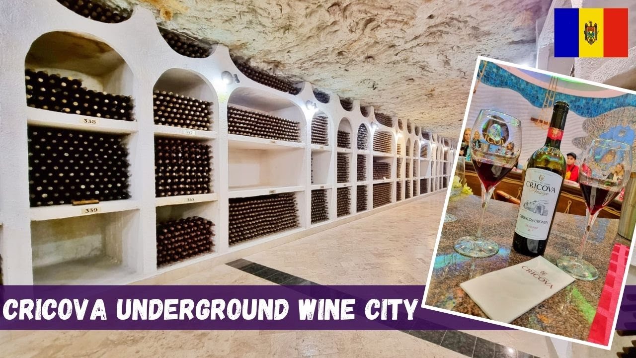 Let's Explore Cricova Winery together - Underground Wine City | Moldova 🇦🇩