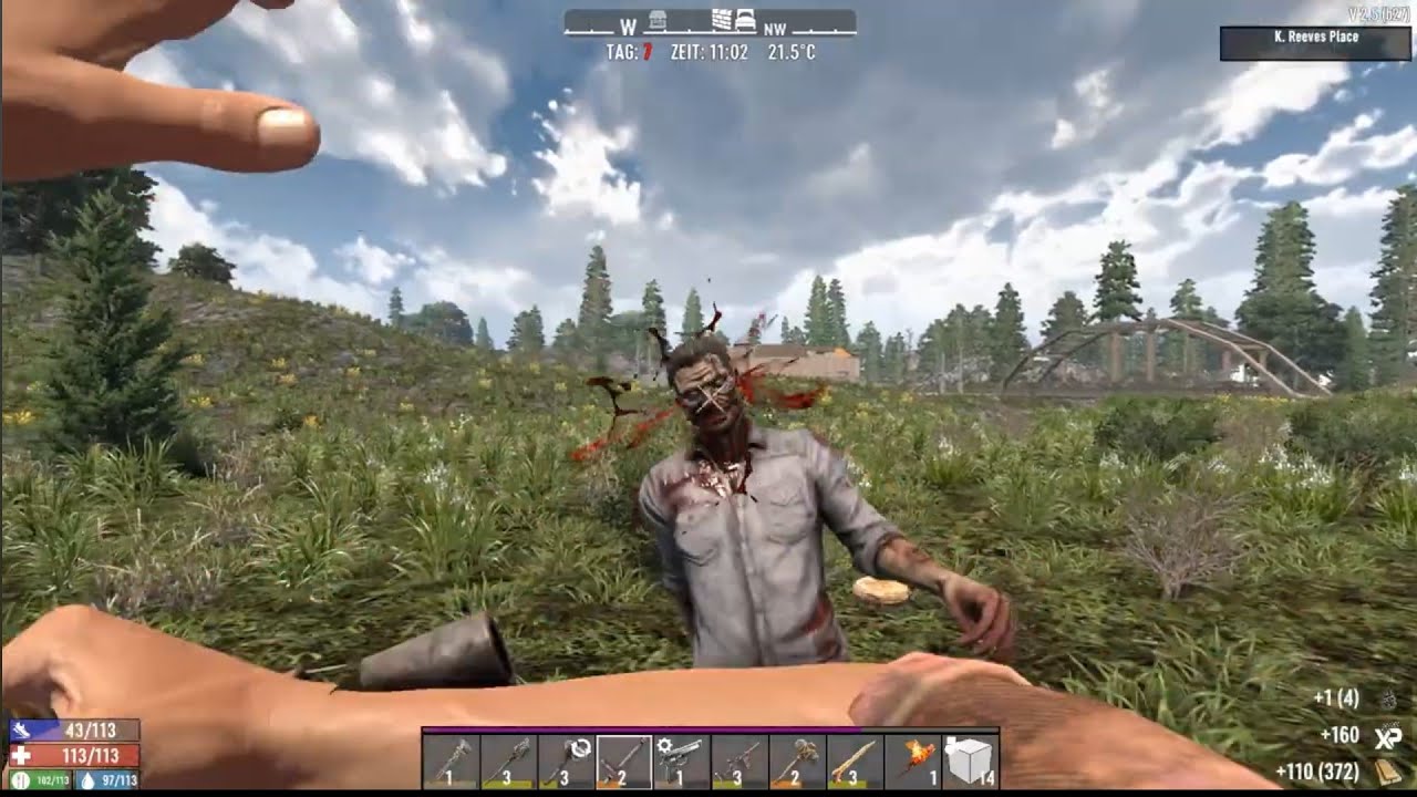 7 Days to Die #15 – Tag 7: Vorbereitung auf den Blutmond! 🌙🧟‍♂️
