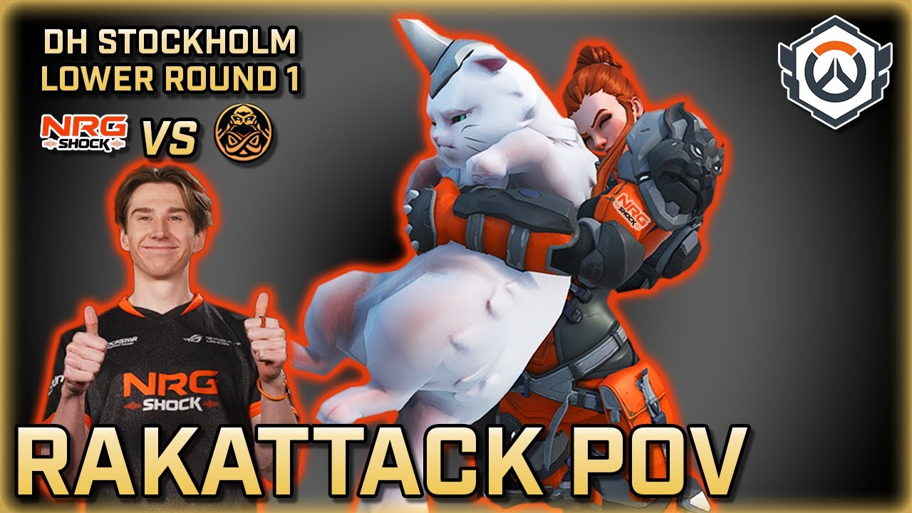 [Rakattack POV] NRG Shock vs ENCE | Lower Round 1 | OWCS World Finals