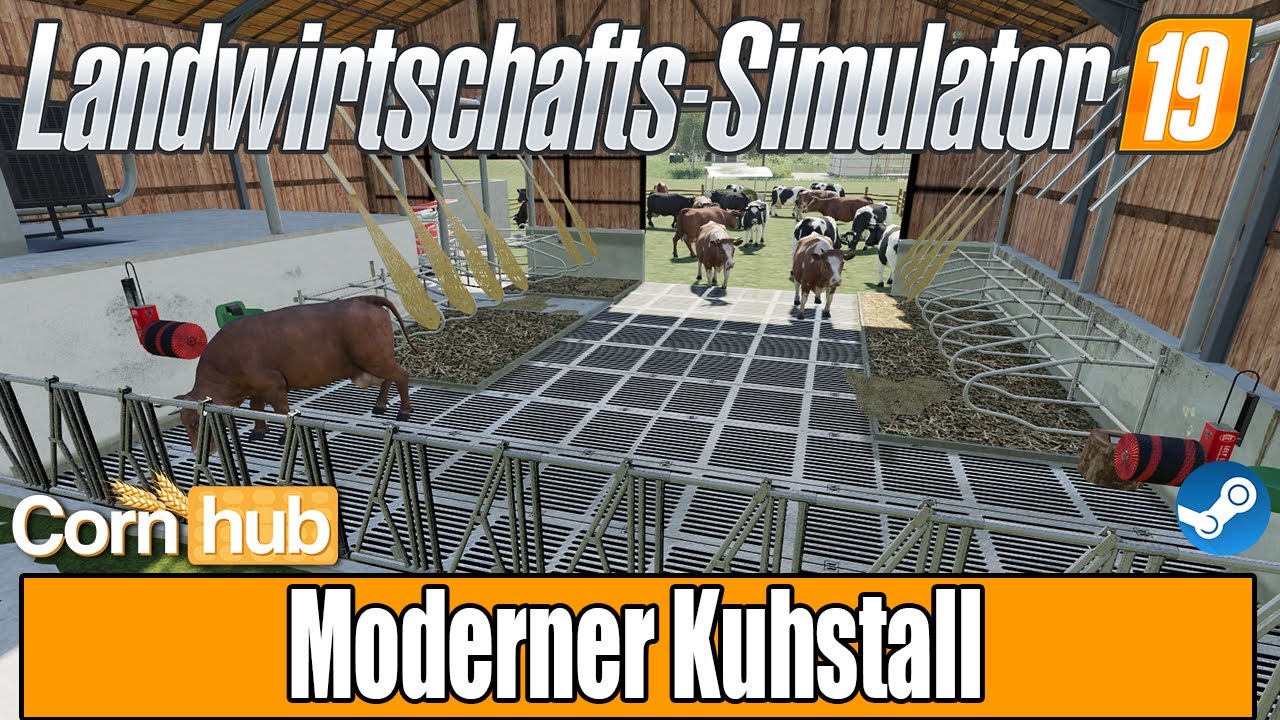 LS19 Modvorstellung - Moderner Kuhstall - LS19 Mods