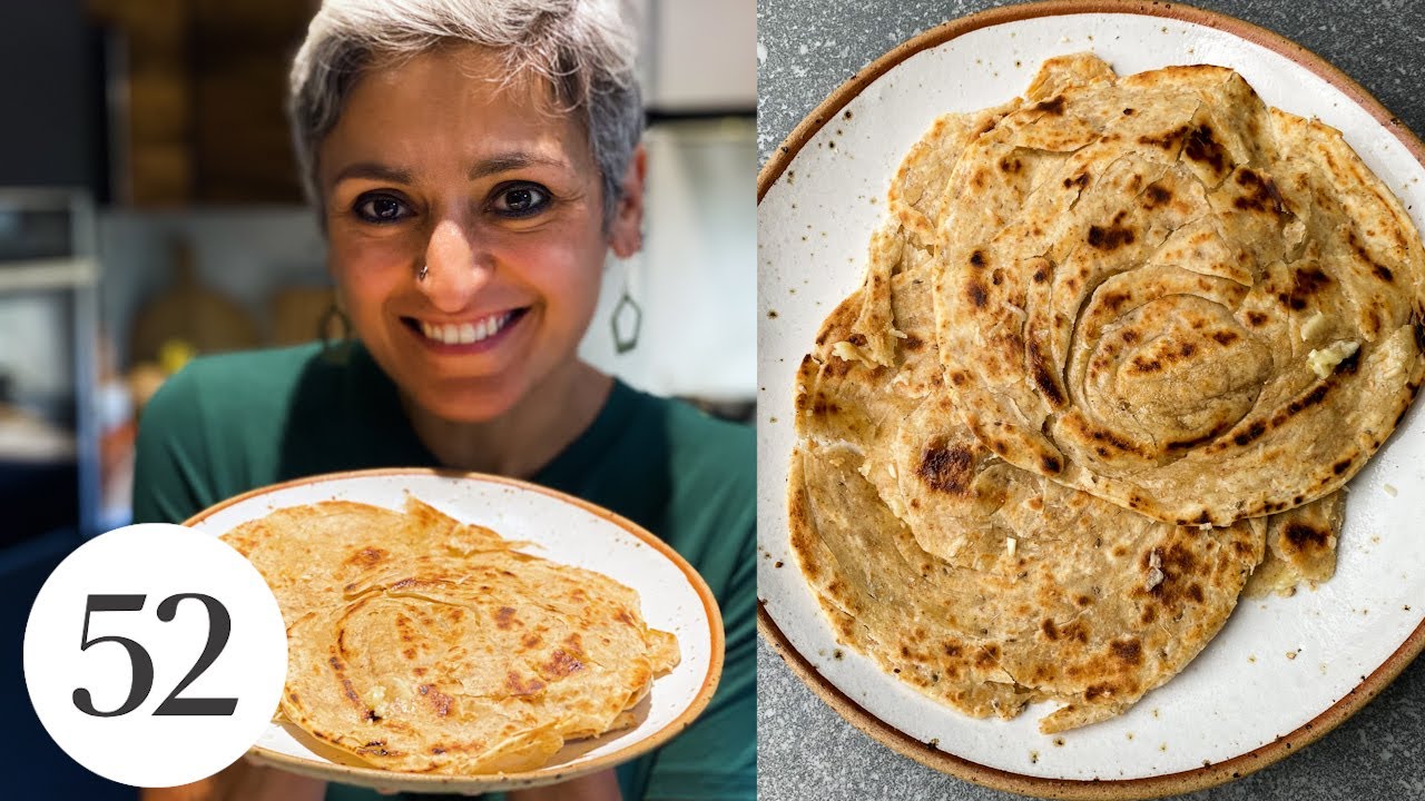 Chetna Makes Garlic Butter Lachha Paratha | At Home With Us