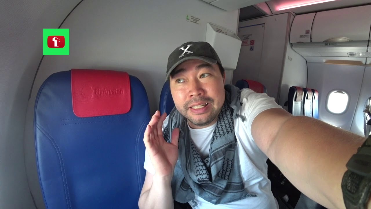 VLOG на борту FlyArystan лечу в Арыс Шымкент Казахстан