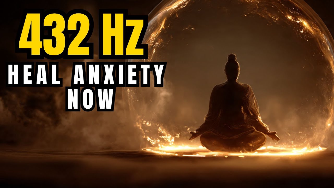 432Hz Deep Sleep Music: Energy Cleansing, Anxiety Relief & Healing Frequencies