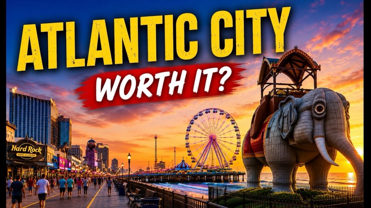 Atlantic City Travel Guide | Boardwalk, Beach & Casinos | Is It Worth the Trip?