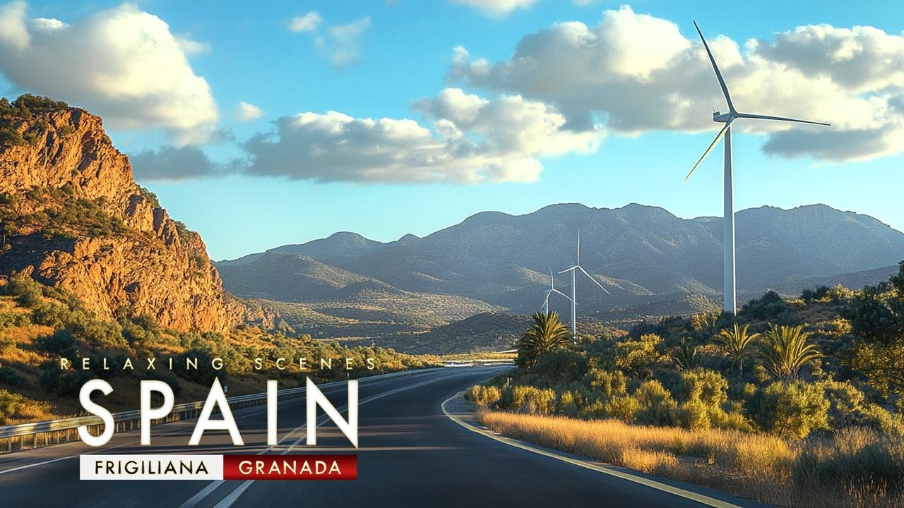 This Road Feels Like a Dream 🇪🇸 | Frigiliana to Granada Spain Scenic Drive 4K