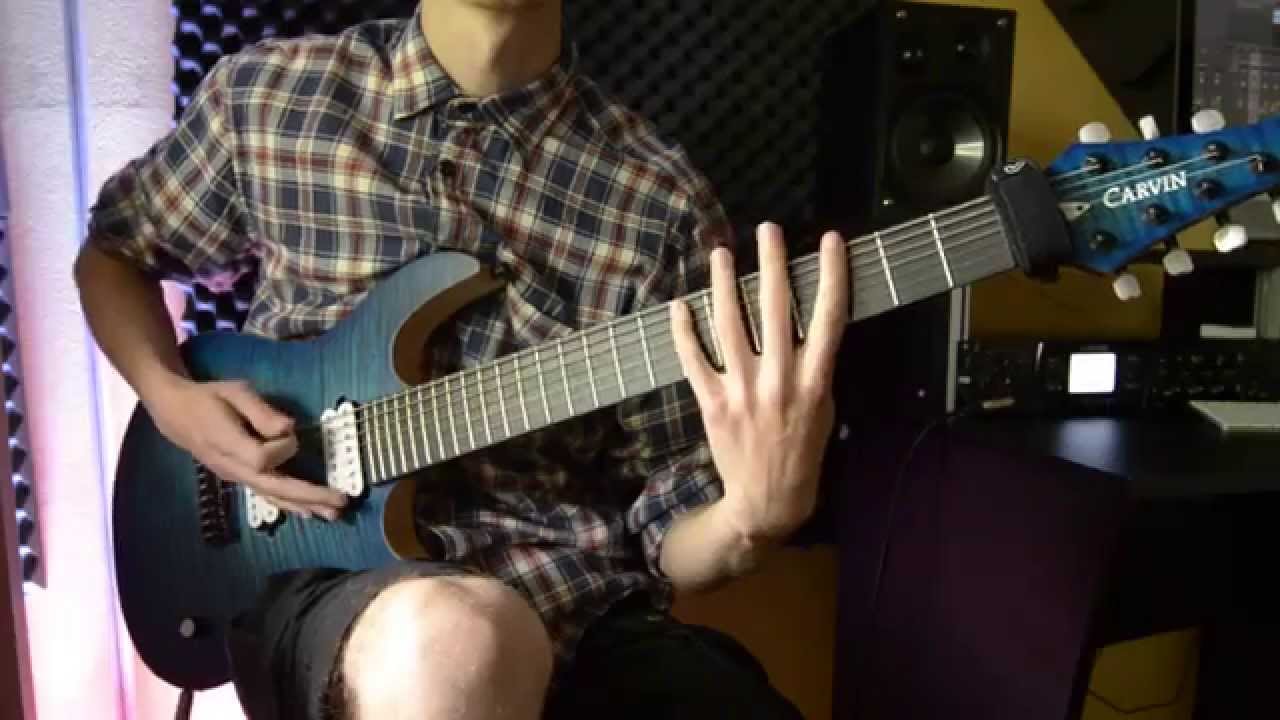 Volumes | Wormholes | Guitar Cover w/ Kiesel/Carvin DC700 (Kiesel Lithium Pickups, POD HD Pro X)