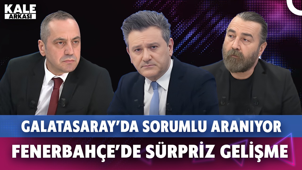 Galatasaray'da puan kaybının sorumlusu aranıyor | Fenerbah&ccedil;e'de şampiyonluk m&uuml;jdesi | Beşiktaş