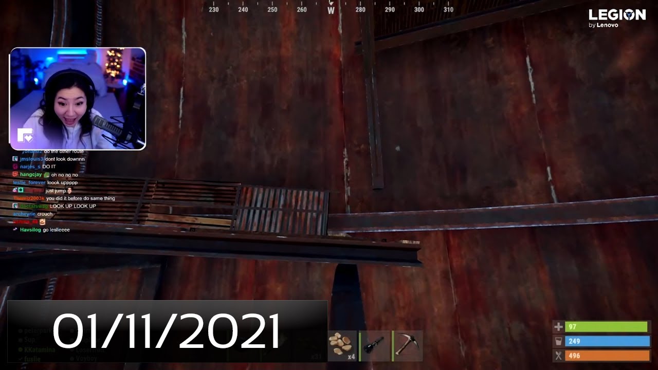 [01/11/2021] gamin hours :D RUST (playing on The Divide/RP server)