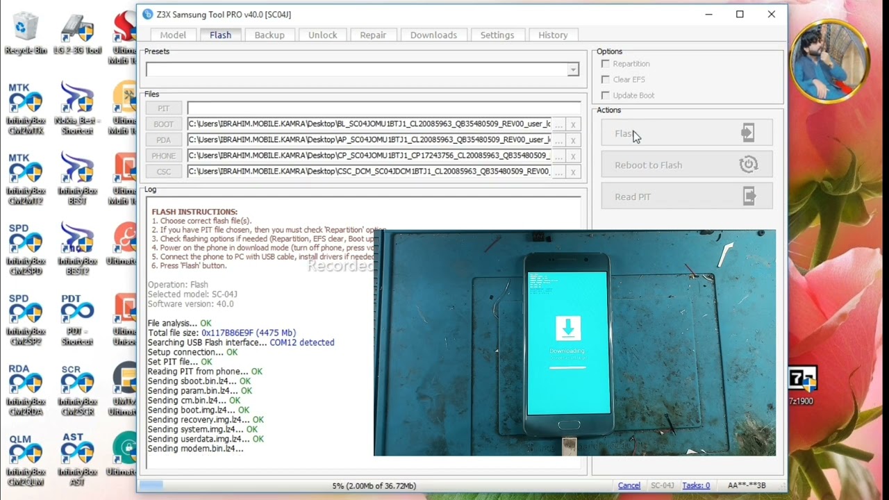 Samsung Galaxy Feel SC-04J Custom Binary Blocked By Frp L Problem Easy Solution