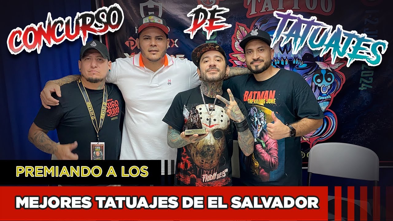JUZGANDO LOS MEJORES TATUAJES DE EL SALVADOR // me llevé un premio