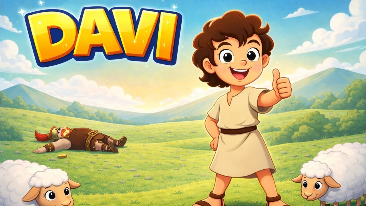 Davi | Música Infantil Cristã – Deus é Maior! 🐑⭐