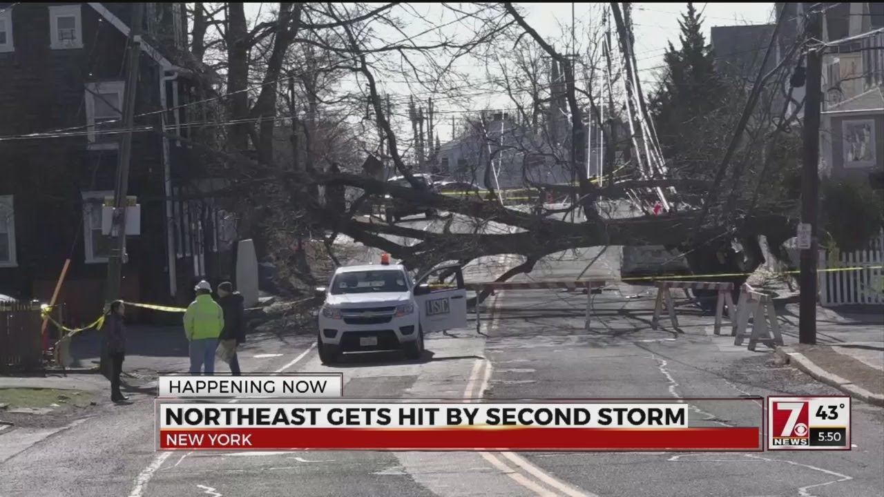Northeast gets hit by second storm