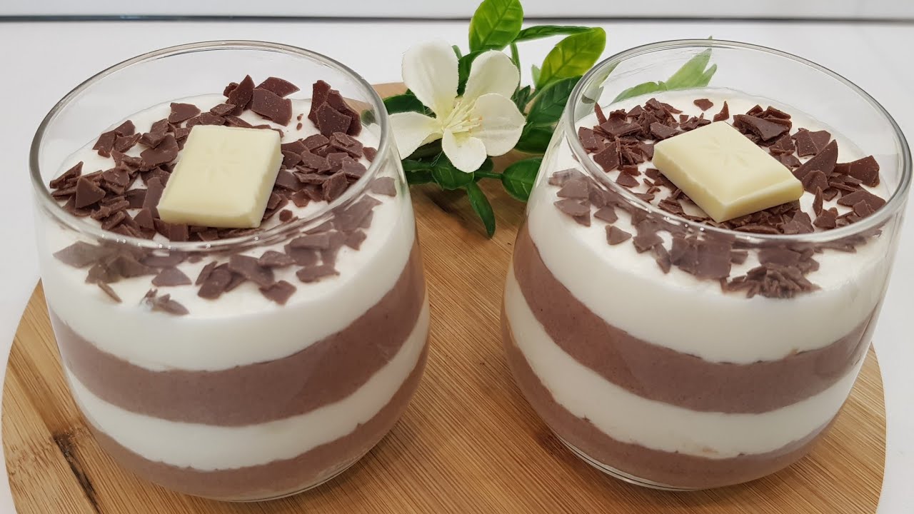 Dessert im Glas / NUR 5 MINUTEN /Das leckerste Winter-Dessert / Leckeres Schichtdessert