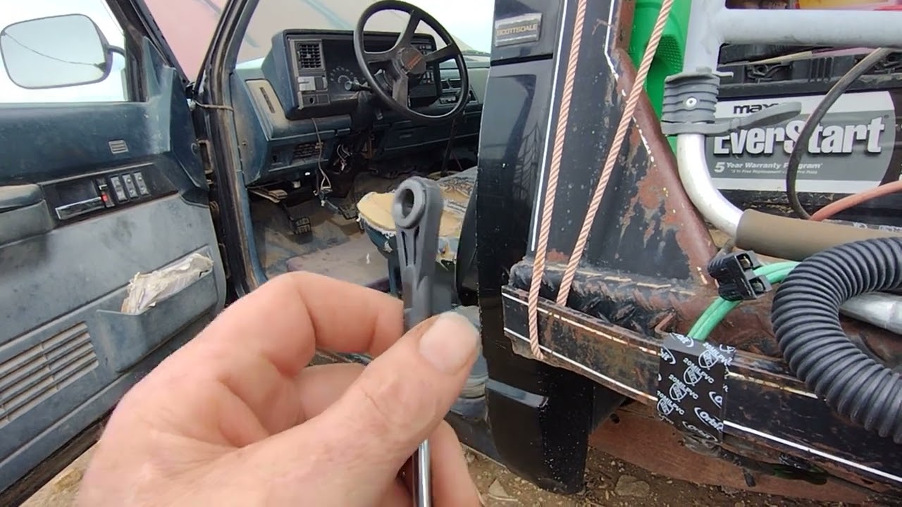 changing clutch master cylinder and slave '90 Chevy 3500