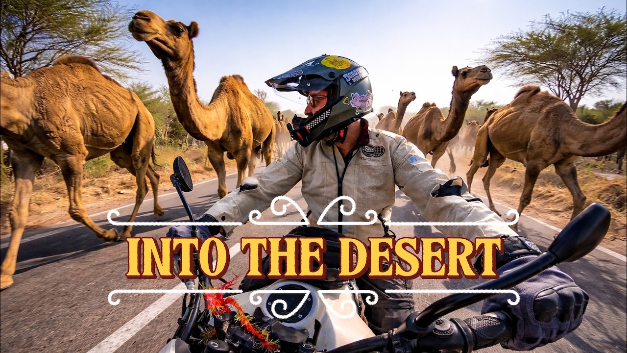 Ep2 India Ride: Massive Forts & Desert Camels