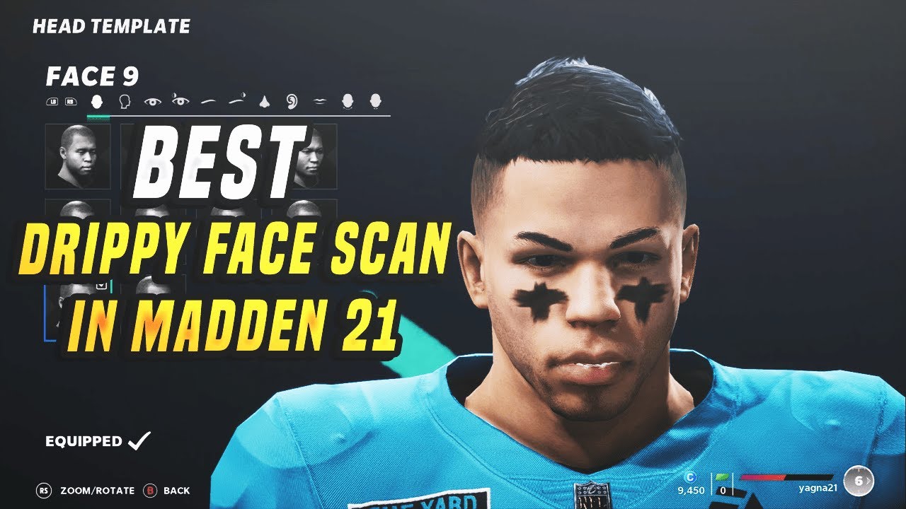 MADDEN 21 THE YARD FULL PLAYER CUSTOMIZATION AND CREATION!
