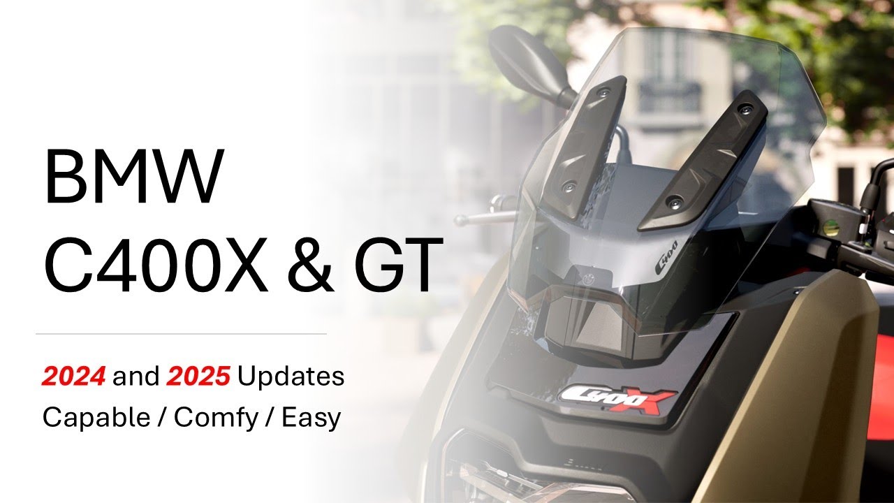 BMW C400X и GT