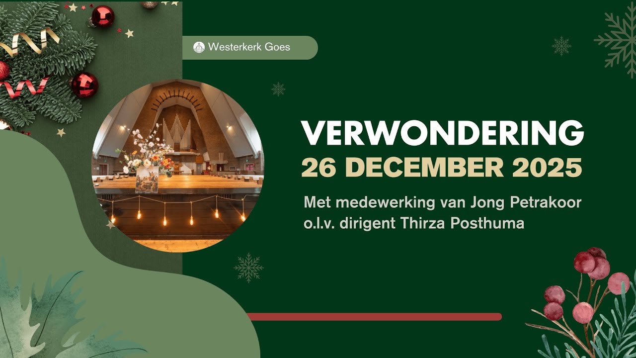 Tweede Kerstdag vrijdag 26 december 2025 Thema: 'Verwondering'