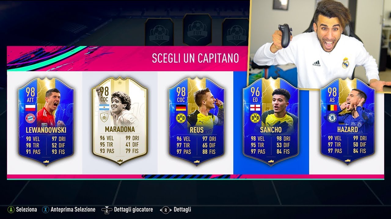 😱 REUS 98 TOTS per il RECORD ITALIANO di TOTS!!?? FIFA 19 FUT DRAFT CHALLENGE! | FIFA 19 [ITA]