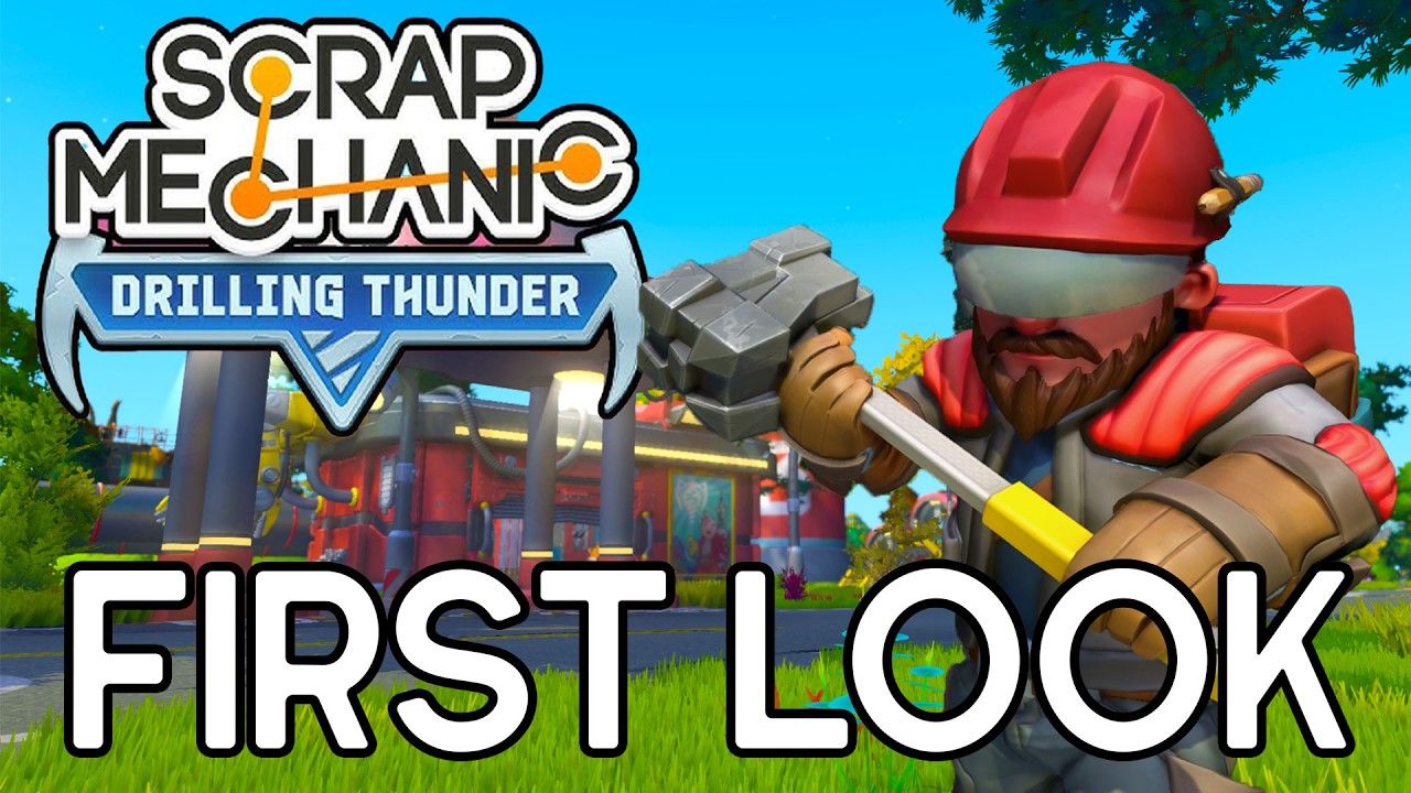 Early Preview of 1.0! - Scrap Mechanic 1.0 - E1