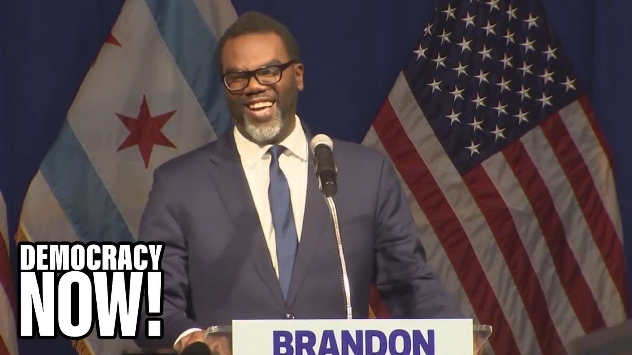 From Teacher & Union Organizer to Mayor: Brandon Johnson Wins Chicago Race in Upset Victory