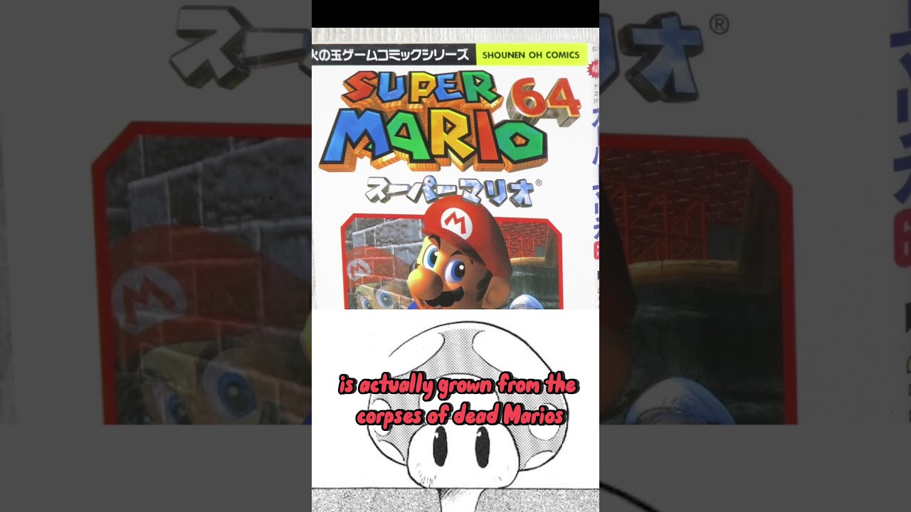 The morbid truth behind the 1up mushroom! 