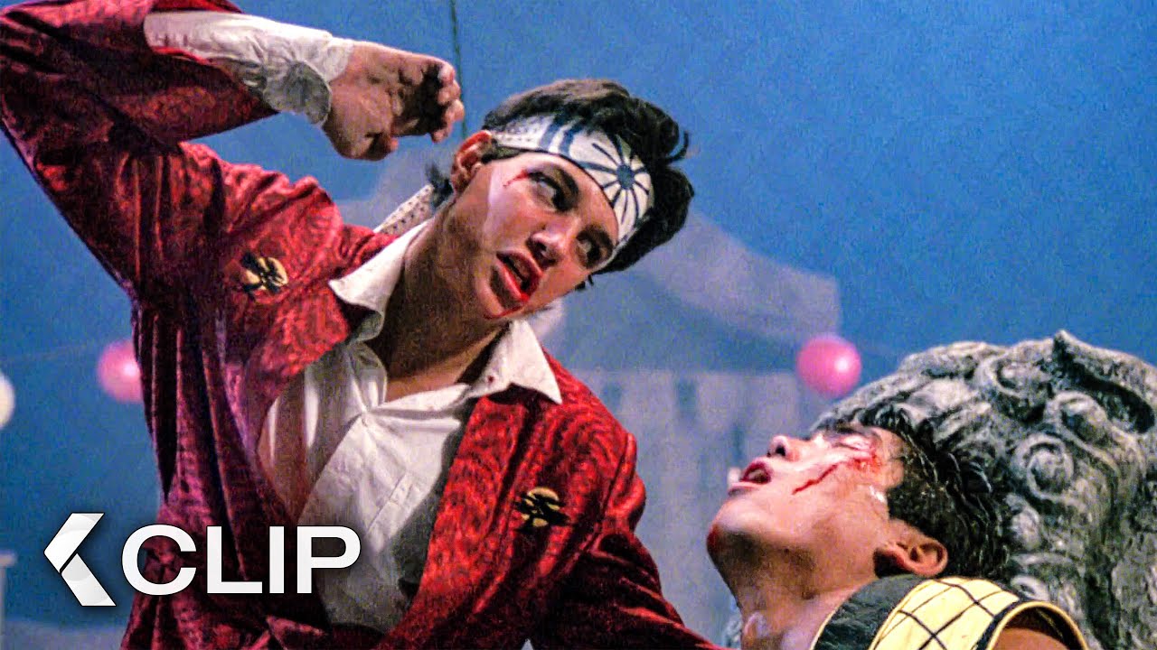 Legendärer Endkampf: Daniel gegen Chozen - KARATE KID 2: Entscheidung In Okinawa Clip