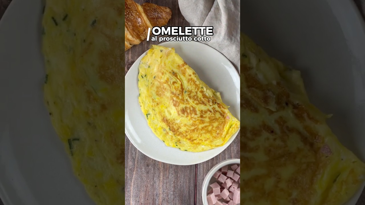 Omelette al prosciutto cotto