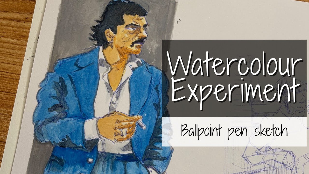 Watercolour Experiment 1 - (21/12/25)