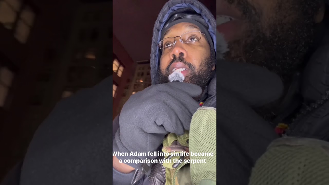 When Adam fell into sin life became a comparison with the serpent 
