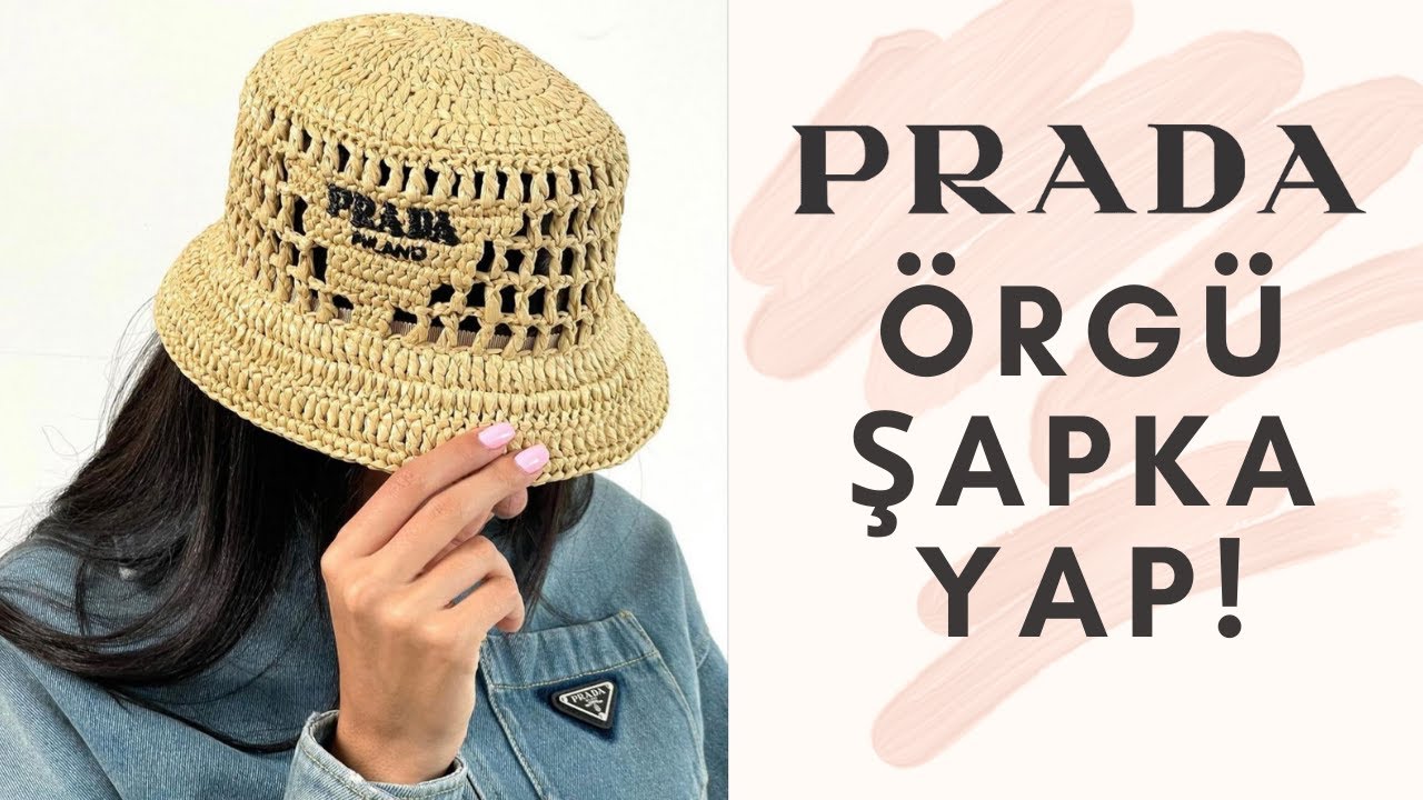 KAĞIT İP'TEN PRADA ŞAPKA YAP! | DIY | CHALLENGE