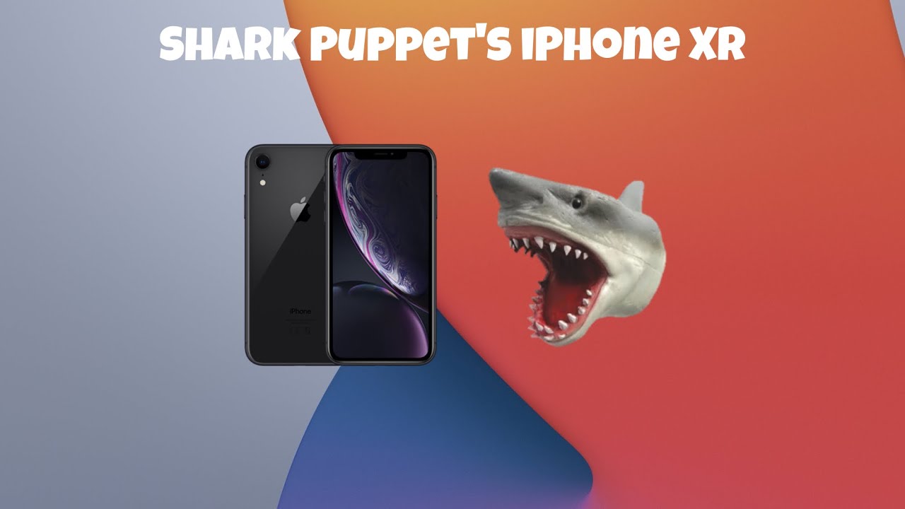 SB Movie: Shark Puppet's iPhone XR!