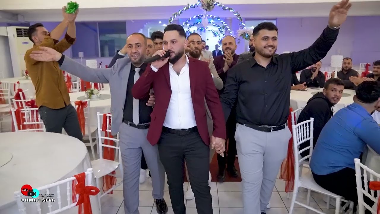 اعراس ازمير حفل زفاف العريس حسين  جزء الاول مطرب جلال الامير