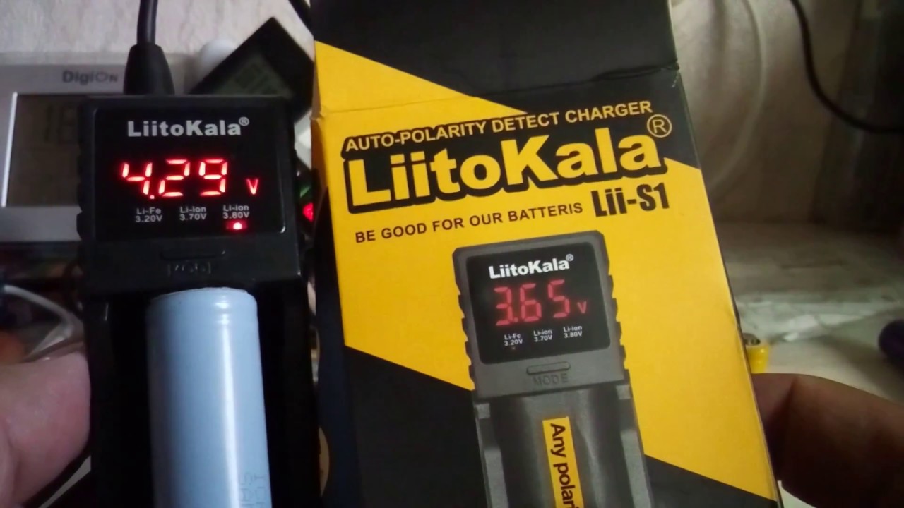 Зарядное устройство Liitokala Lii-S1