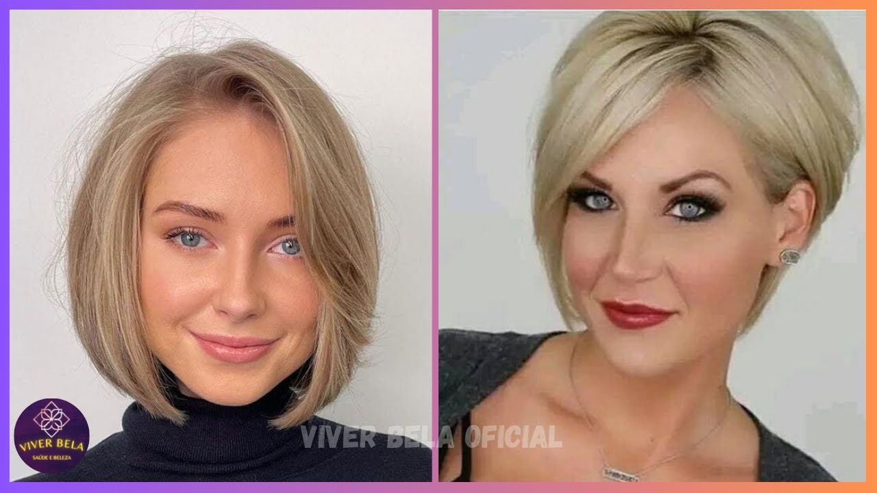 TOP 10 CORTE DE CABELO CURTO FEMININO 2023 CABELO CURTO TENDÊNCIA MULHERES +40 +50 +60 ANOS