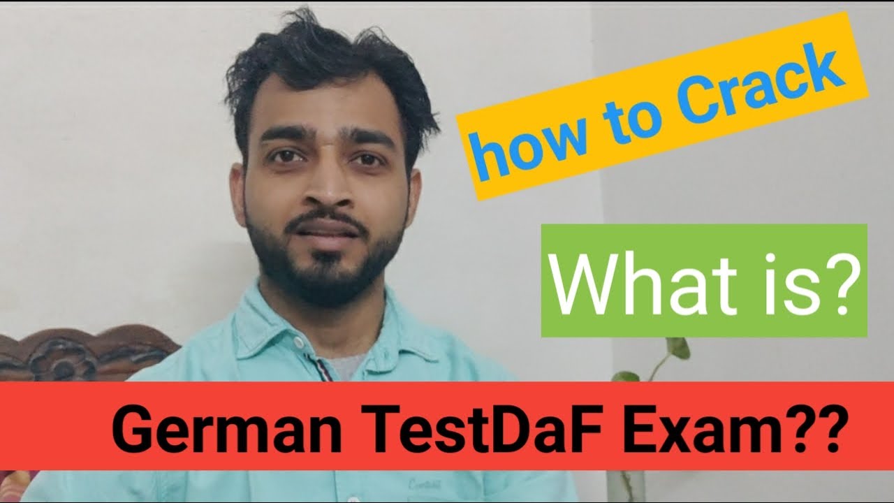 TestDaF exam preparation| What is TestDaF? | How to prepare?/ ADITYA SHARMA| 2020