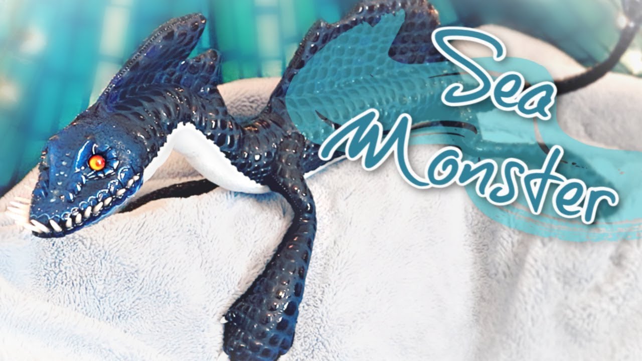 SEA MONSTER || Posable ArtDoll Tutorial