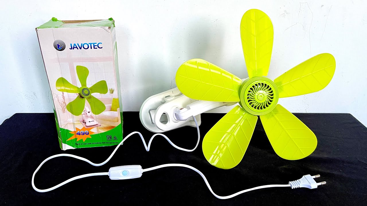 Kipas Angin Jepit 3in1 | Unboxing dan Review