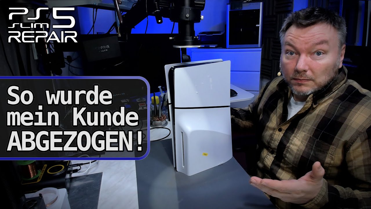 Vom Reparaturshop mit PS5 Slim abgezogen worden! | PCB Solder Berlin
