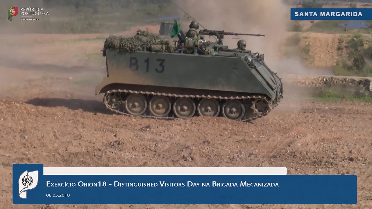 Exercício Orion 18 -  Distinguished Visitors Day na Brigada Mecanizada