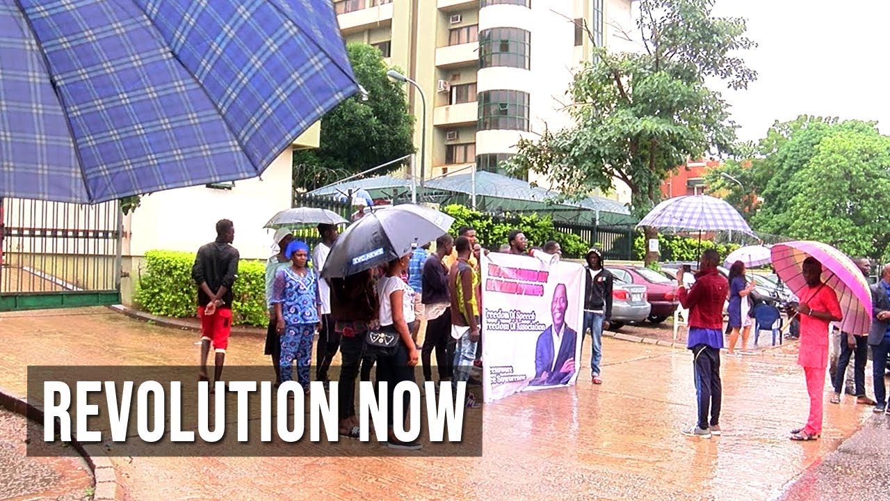 Rain Disrupts Protest In Abuja