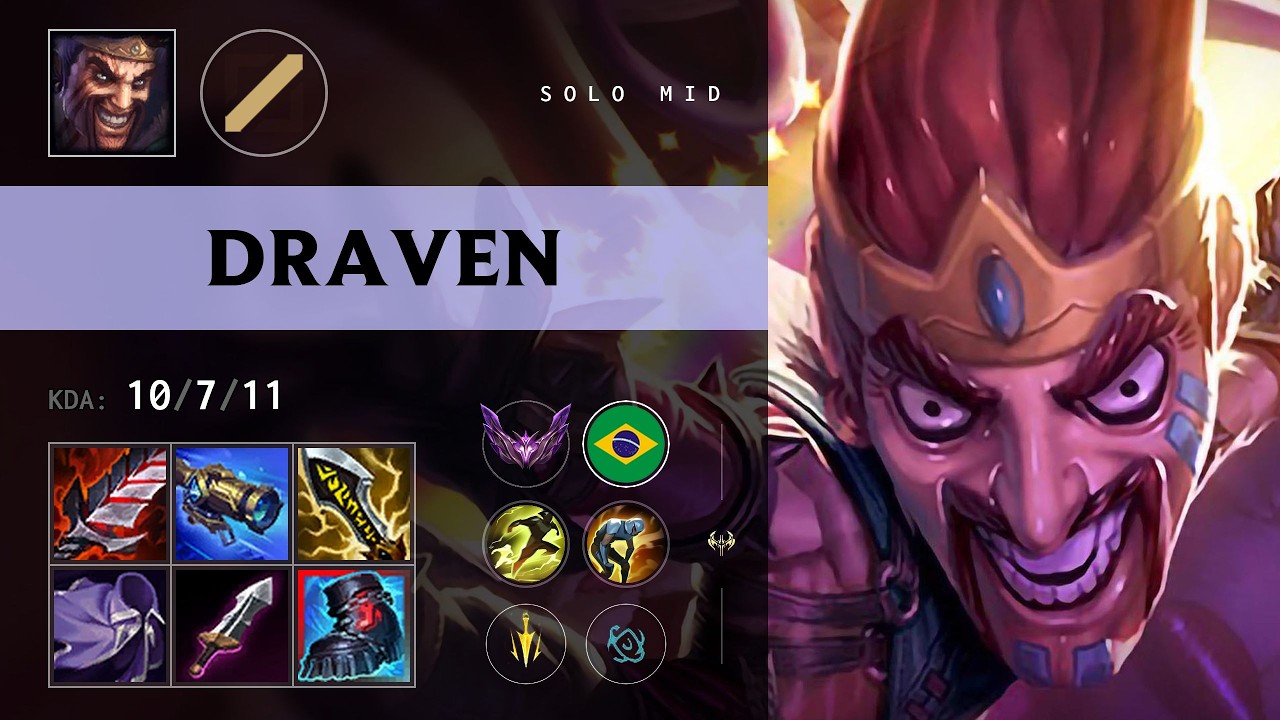 Draven Mid vs Katarina - BR Master Patch 26.12