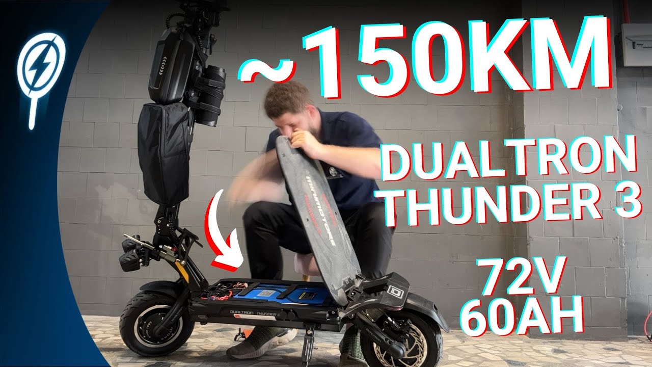 MAIOR AUTONOMIA DO BRASIL ??? FIZEMOS UPGRADE NO DUALTRON THUNDER 3 !!!