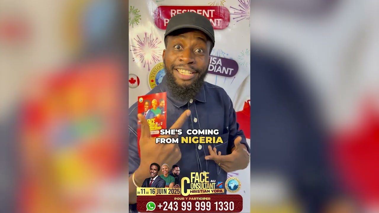 HERMAN AMISI VOUS DONNE RENDEZ VOUS À KINSHASA
